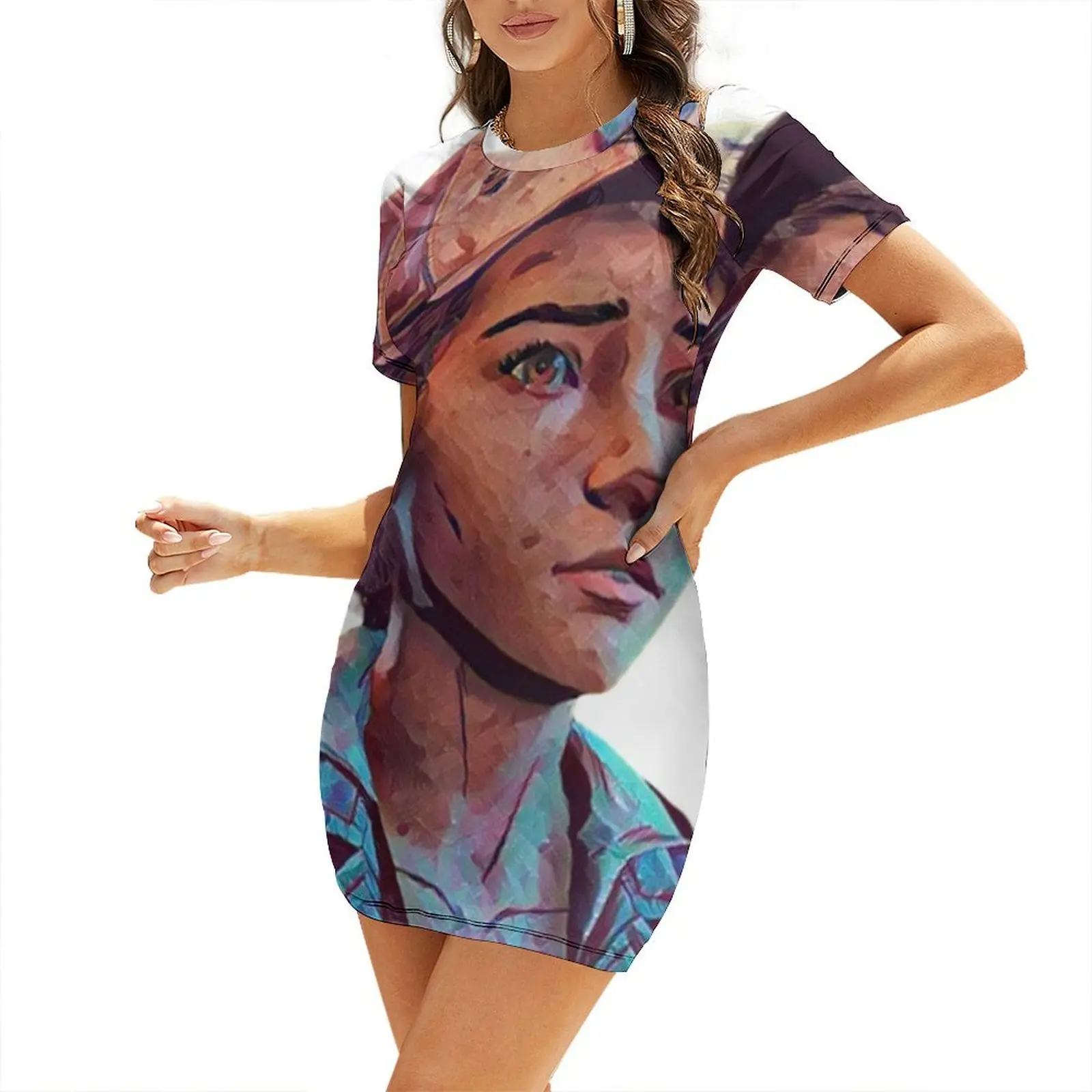 

CLEMENTINE TWDG 4 (Variant 1) Short-Sleeved Dress Woman fashion Evening dresses summer dress women 2026 Clothing female