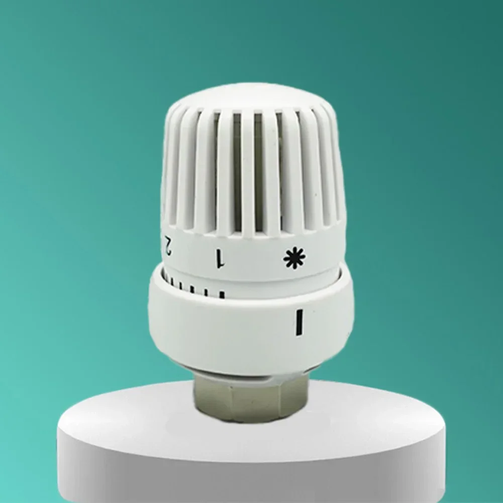 Thermostat Head M30x1 5 with Adjustable Temperature Levels and Frost Protection for Radiator Threaded Valve Connections