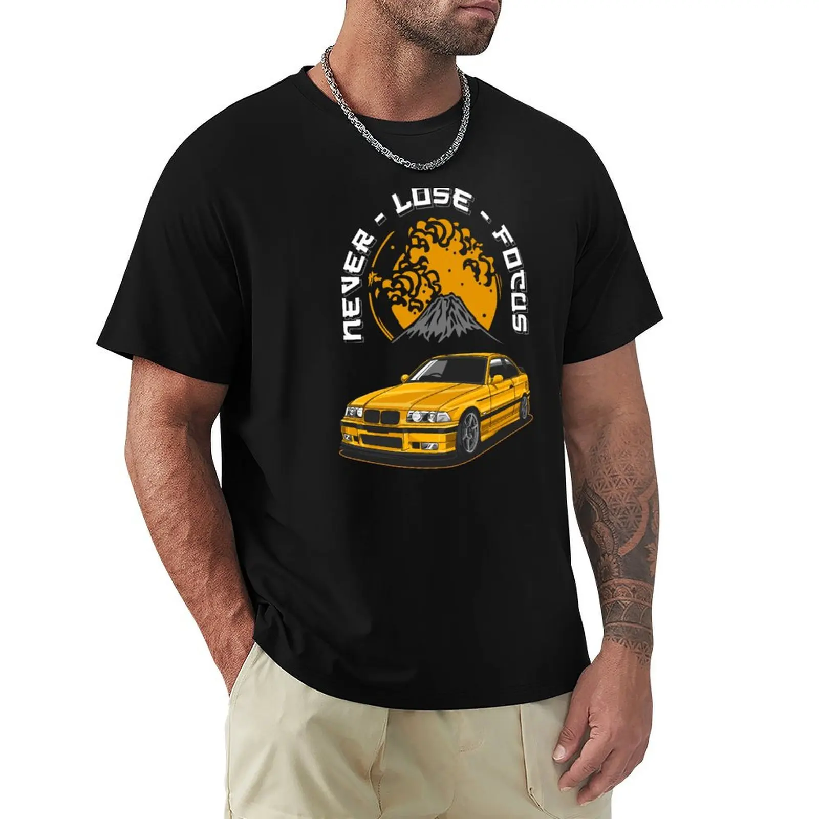 Never - Lose - Focus Tshirt T-shirt cute tops sports fans aesthetic clothes customizeds men t shirt