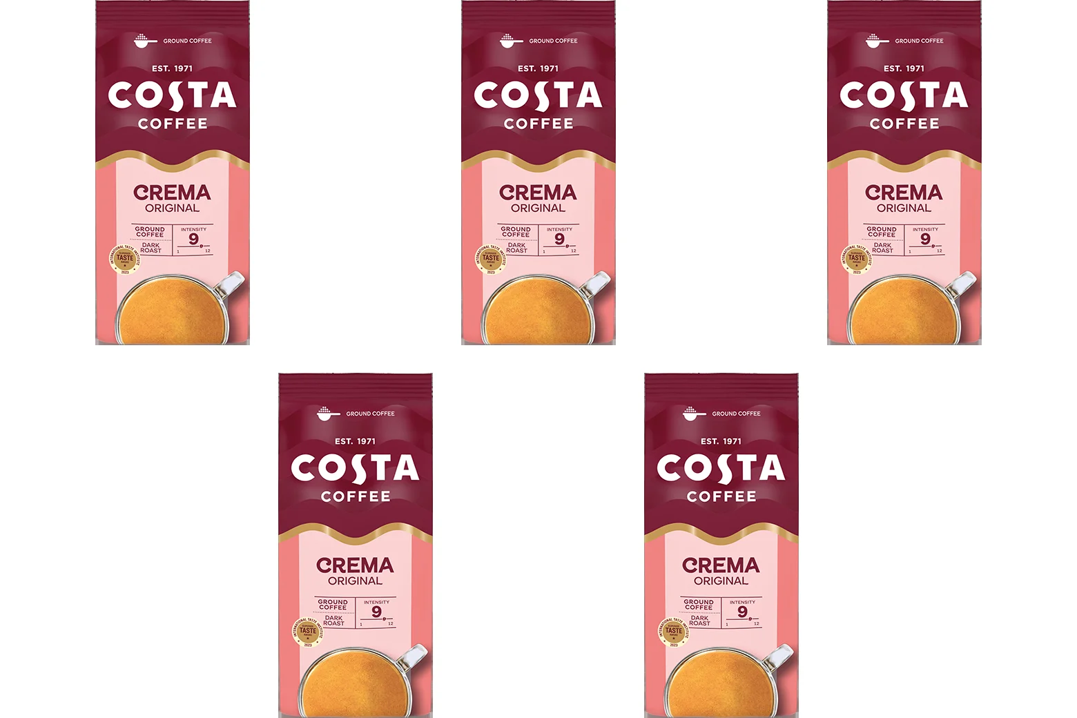 Café Molido Costa Caffe Crema 5x200g