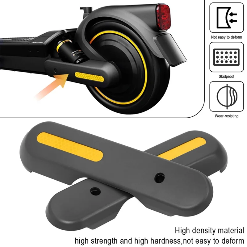 

ATSQ-задняя крышка, декоративная накладка для Segway Ninebot Max G2 G65, светоотражающие левые и правые детали для электрического скутера