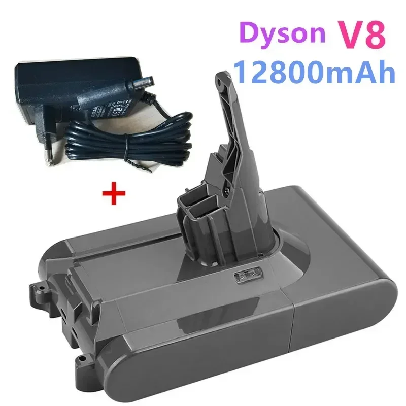 

100% Original V8 21.6V 12800mAh Battery for Dyson V8 Absolute /Fluffy/Animal Li-ion Vacuum Cleaner rechargeable Battery