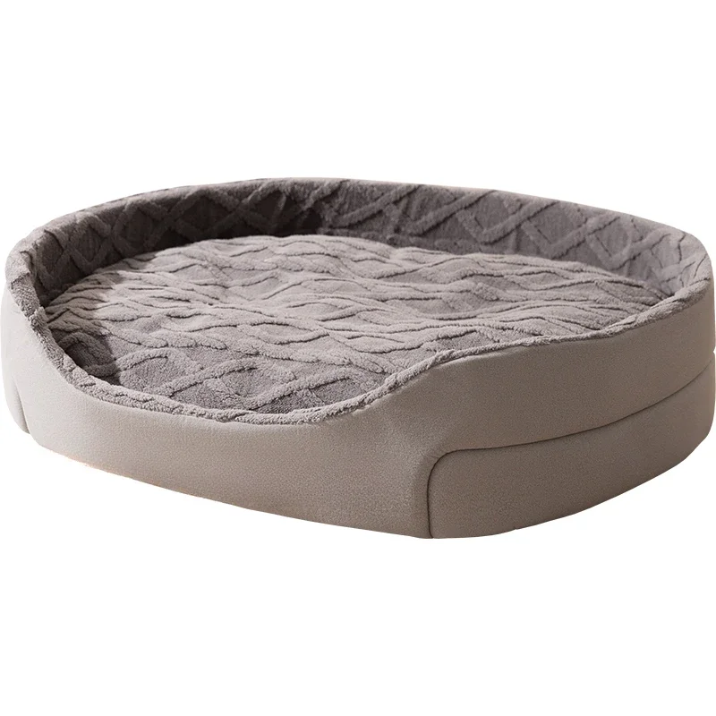 Cat litter universal in all seasons, removable and washable bed thickened sleeping mat winter warm kennel