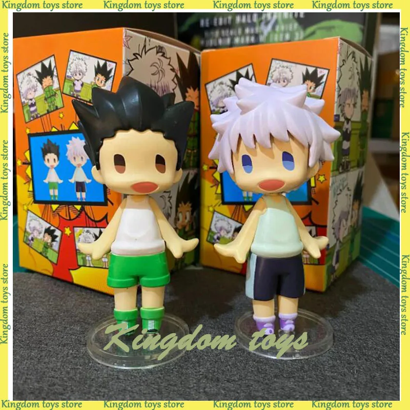 

10cm Killua Zoldyck GON FREECSS Figure GSC Hello HUNTER X HUNTER Anime Figures PVC Statue Collection Model Christmas Toys Gifts