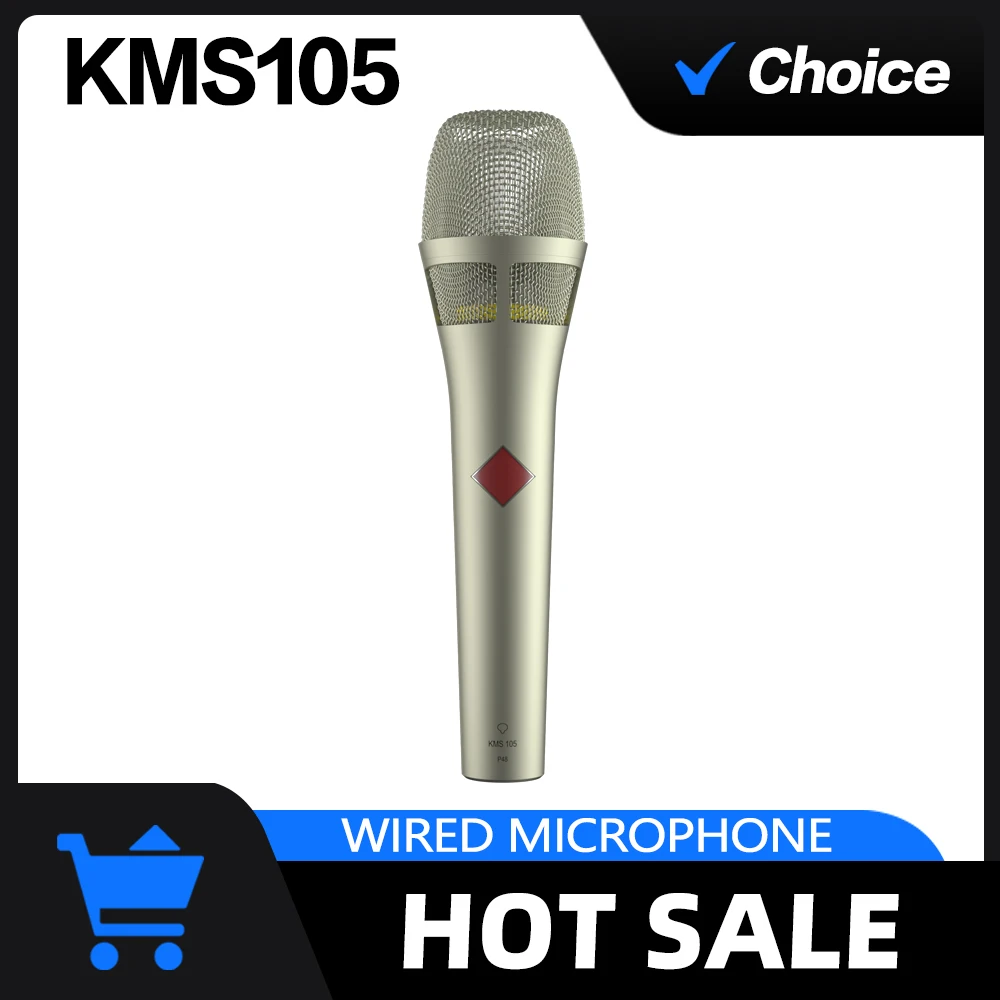 KSM105 Wired Microphone Dynamic Mic Professional Quality Versatility For Karaoke Live Performances And Recording