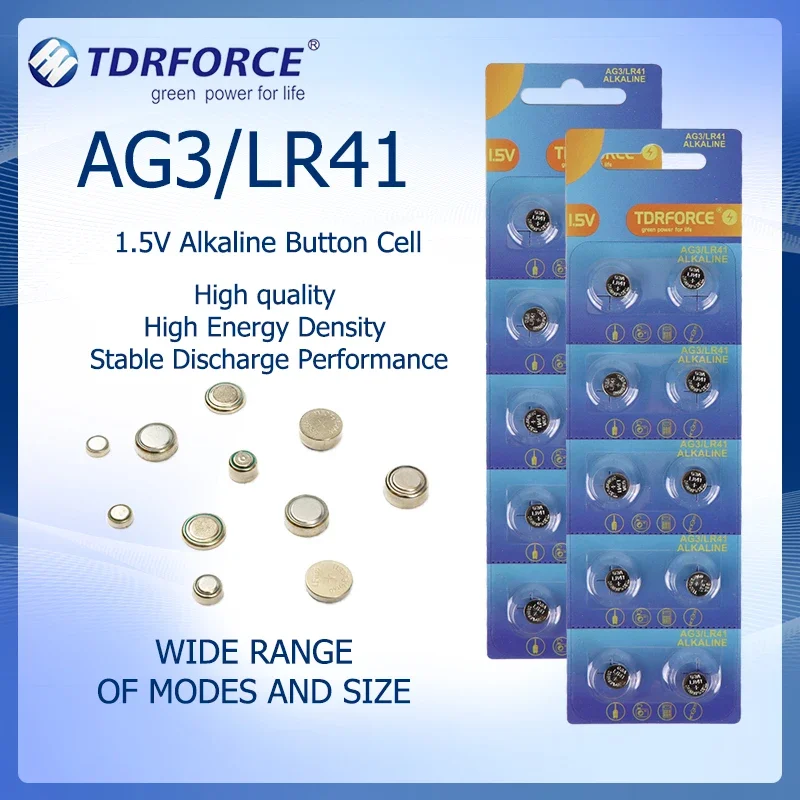 2-20 pçs baterias de botão ag3 brinquedos baterias de célula tipo moeda do carro 1.5v bateria de célula de botão alcalina para relógio de brinquedo relógio de controle remoto