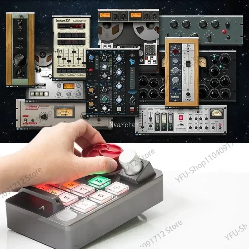 MUC Plug and Play Mixing Qlab AU Controller software DAW plug-in audio