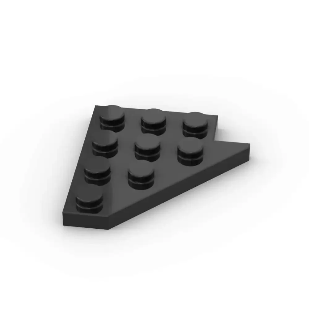 MOC 10PCS Part Bricks 3936 Wedge Plate 4x4 Wing Left Building Blocks Set Puzzle Particle Educational Board DIY Toy Children Gift