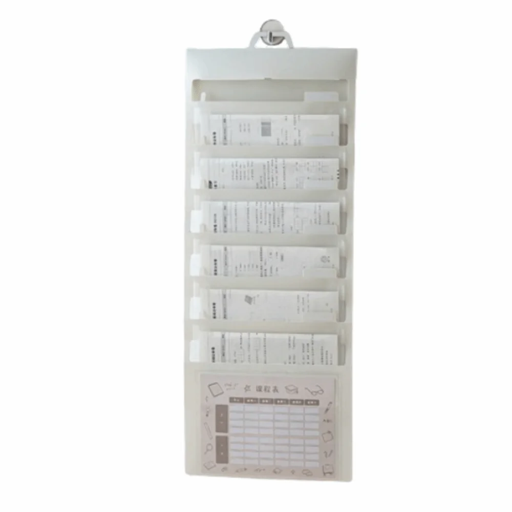 

Portable Wall Hanging File Organizers A4 With Handle Expanding File Folder Large Capacity Multi Layer Expandable Documents Case