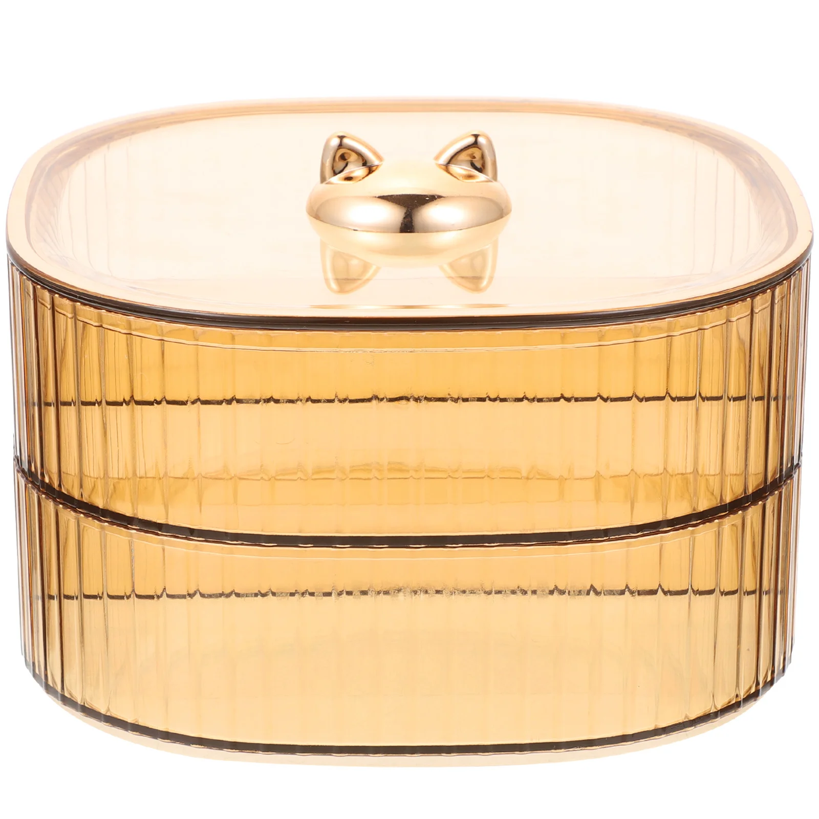 

Decorative Multi-Layer Candy Tray Snack Plate Clear Storage Organizer for Party Home Use Easy Clean Gift Friends