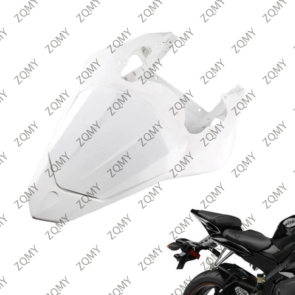 Motorcycle Tail Rear Fairing Cover Bodykits Bodywork For Yamaha YZF R6 2006-2007 Injection Mold ABS Plastic Unpainted White