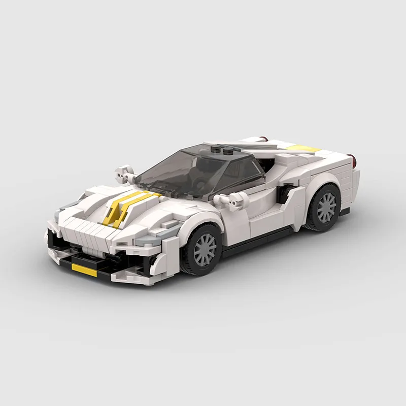 

Наборы строительных блоков MOC Super Sports Cars, конструкторы, подарки, игрушки для мальчиков, девочек и взрослых, 324 детали