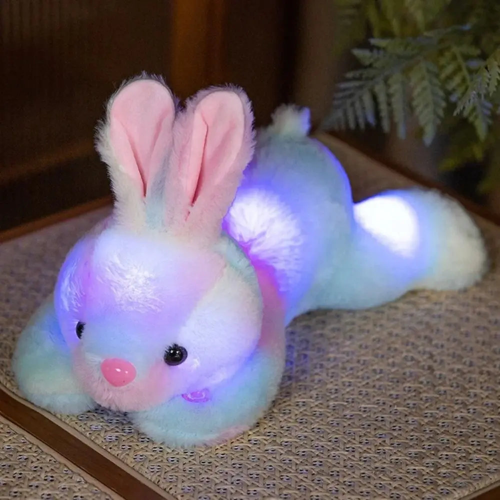 Animal Rabbit Luminous Rabbit Plush Toys Luminous Bunny Light Up Light Up Bunny Plush Doll Plush Stuffed Glowing