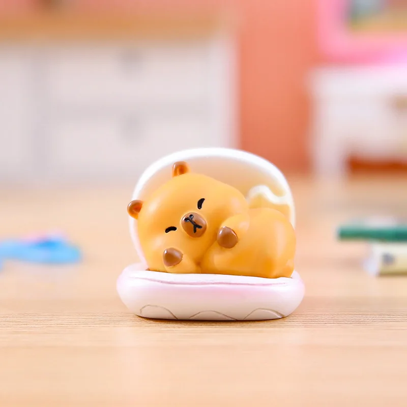 Новый секретный реалим капибара слепая коробка милый дельфин модная игрушка фигурка украшение для рабочего стола загадочная коробка-сюрприз подарок на день рождения