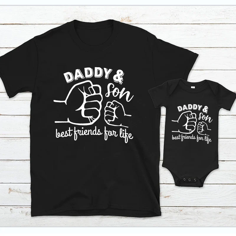 Father and Son Shirt Father and Son Best Friends for Life T-Shirt 2022 Father's Day Gift Gift for Dad Father and Son Tee M