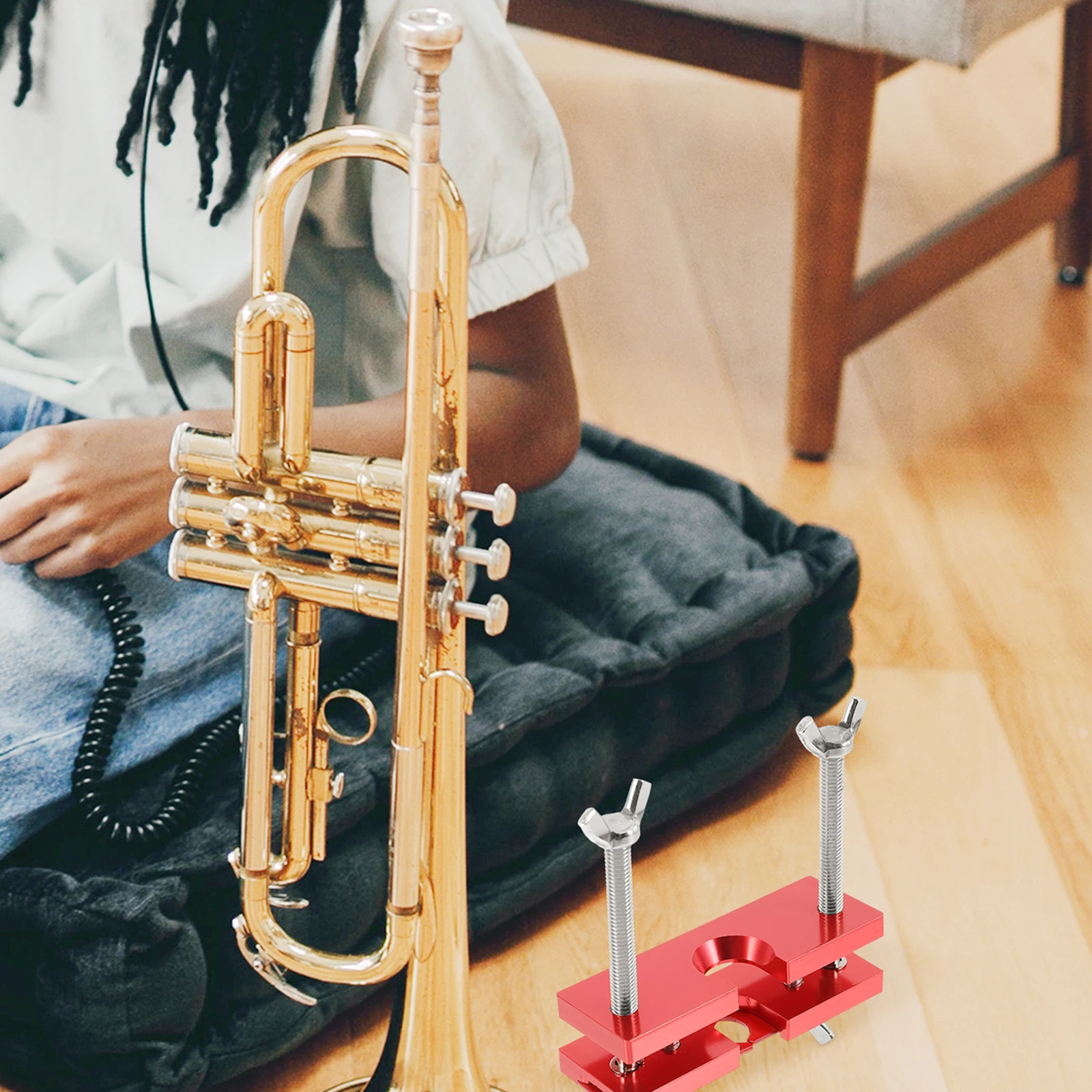 

Mouthpiece Puller for Brass Instruments Stainless Steel Durable Rust Proof Easy to Use Practical Accessory Trumpet Lovers Gift