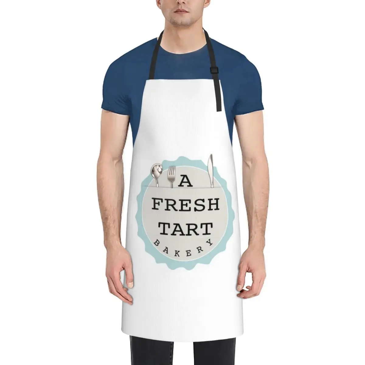 

A Fresh Tart Apron Women's Home Clothes Waterproof with pockets Apron