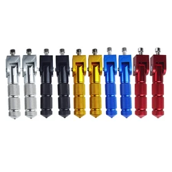 8mm Universal Pedals Folded Footrest Footpeg Compatible For Motorcycles Bicycles Electric Vehicles Mopeds Karts Scooters