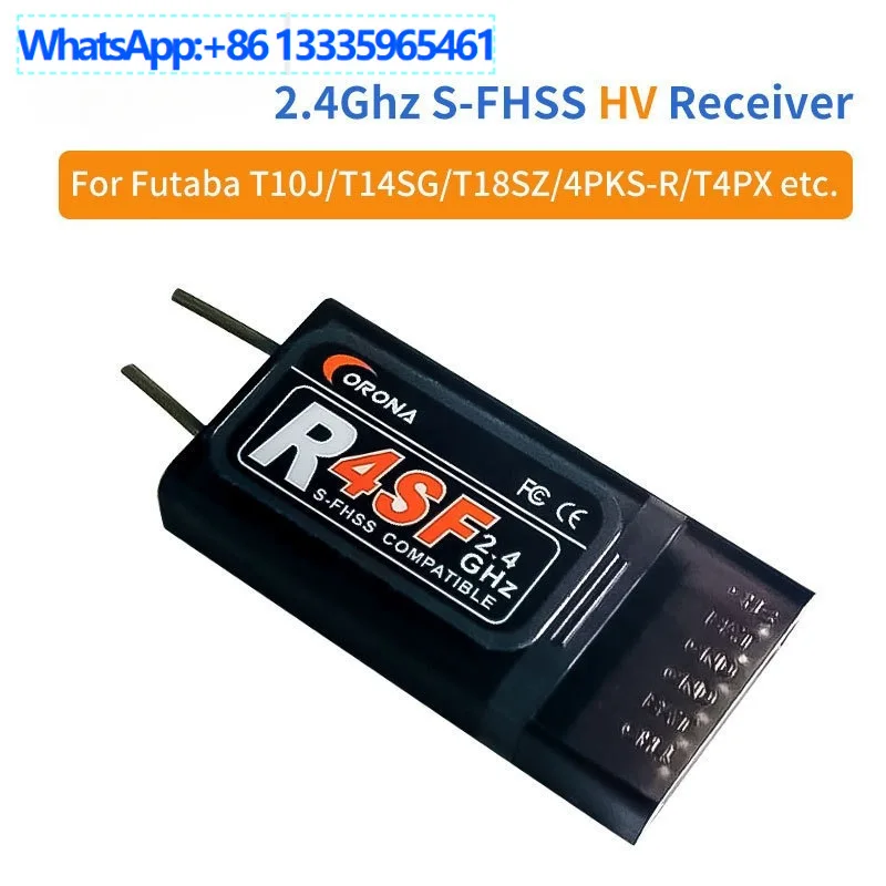 

Sun crown R4SF модель самолета приемник futaba s-fhss 18SZ 18MZ 14SG 7PX пульт дистанционного управления высокой частоты