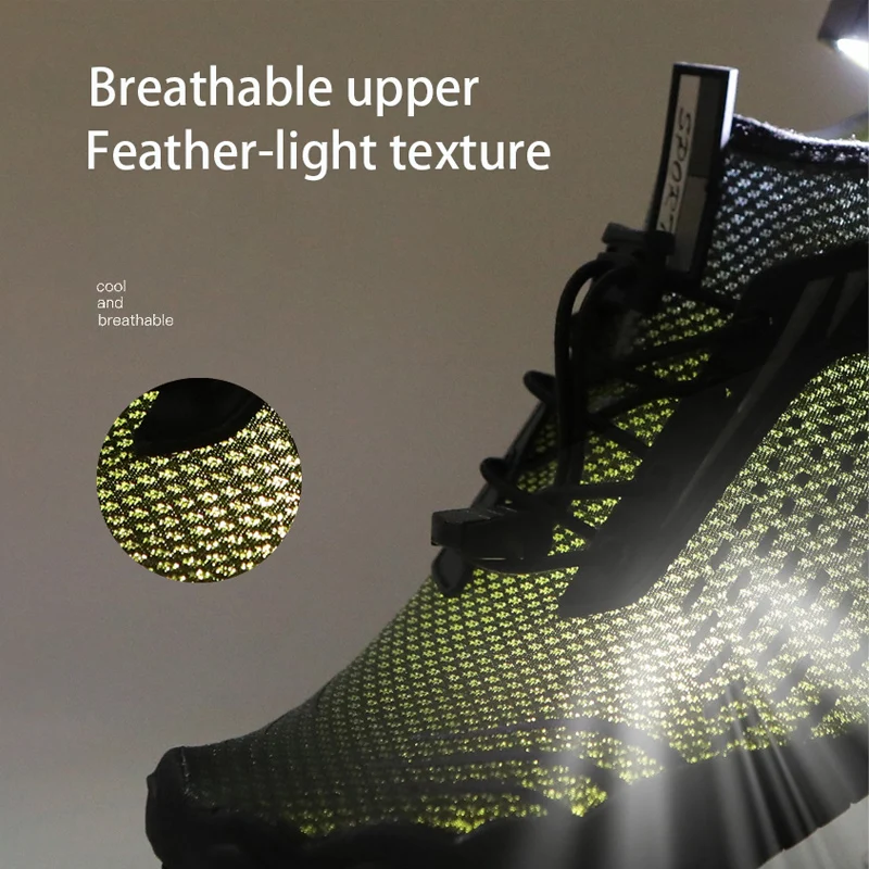 EOCENE Quick-Dry Sports Aqua Shoes Men Women Couple Swimming Beach Wading Fitness Hiking Cycling Fishing Outdoor Water Sneakers