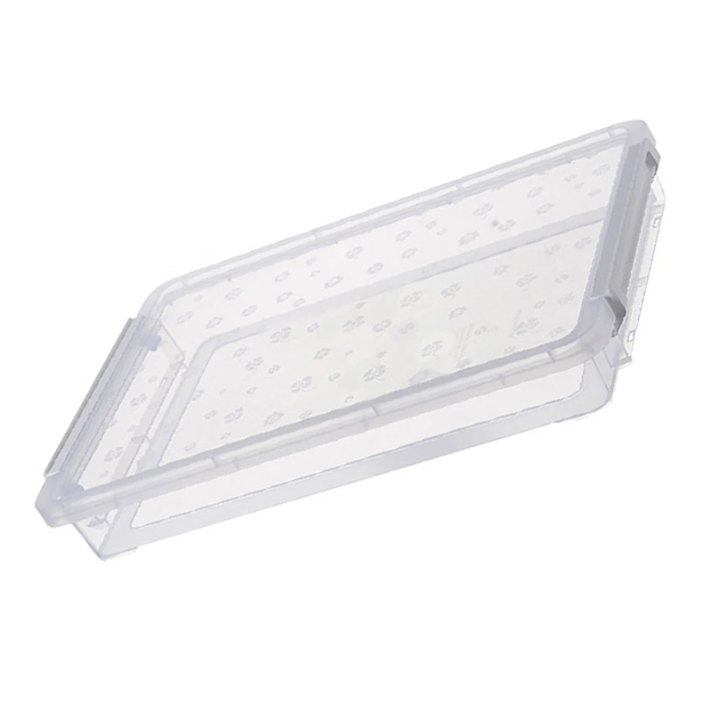 

Large Capacity File Storage Box Pp Material Office Home Organizer Case For Checks Cash Receipts Documents Clear Plastic