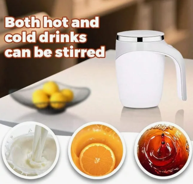 كوب قهوة للخلط الأوتوماتيكي، كوب قهوة أوتوماتيكي، كوب قهوة مغناطيسي جديد ذاتي الخلط، يستخدم لصنع القهوة، #3