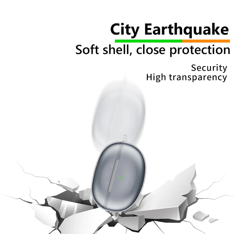 Мягкий защитный чехол из ТПУ, чехол для наушников с защитой от царапин, Сменный Чехол для зарядки, защитный чехол, аксессуары для Lenovo LP5