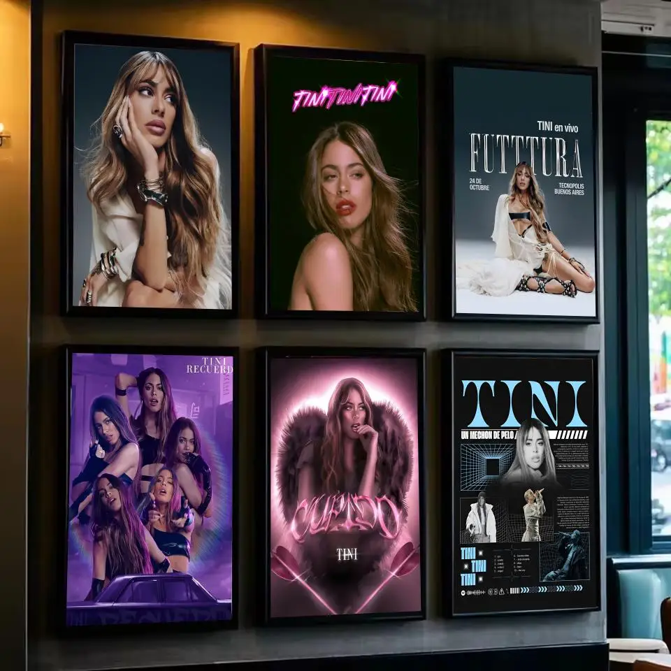 ملصق مغني ساخن M-Martina TINI StoesselS لغرفة المعيشة وغرفة النوم والبار مطبوع على الحائط ملصق ورقي هدايا تزيين