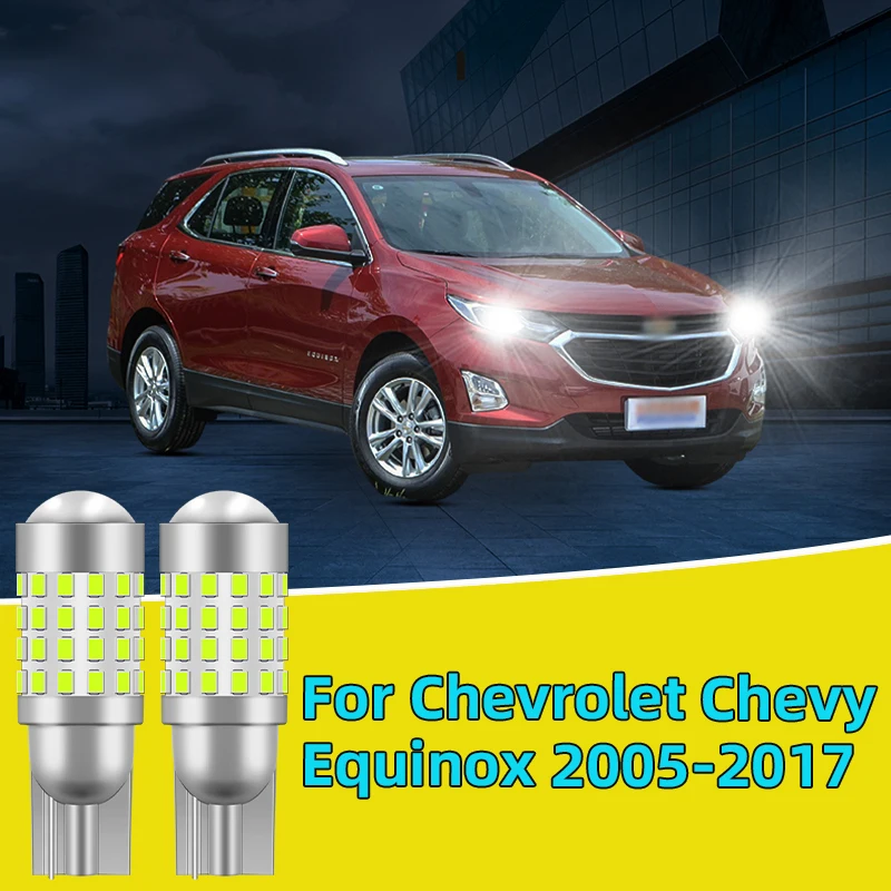 

2PCS For Chevrolet Chevy Equinox 2005-2017 Clearance Lights side marker position Signal Lamp width light Car T10Led Traffic Bulb