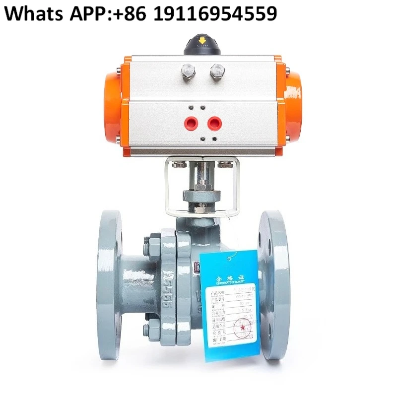 

Pneumatic ball valve flange Q641F-16C stainless steel 304 cast steel cuttingAT type cast steel (national standard body)