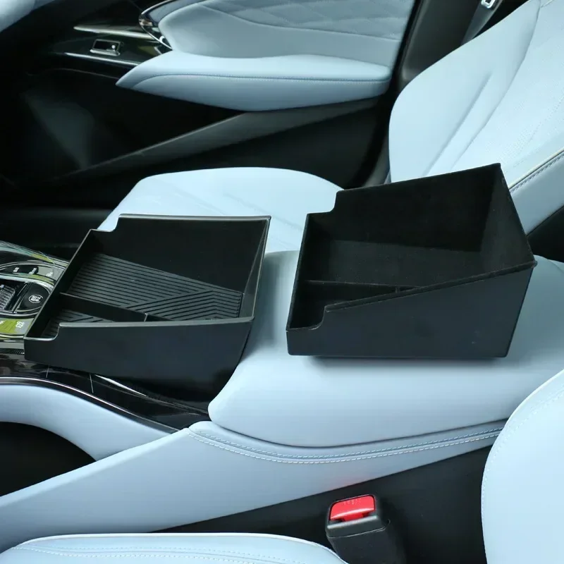 منظم السيارة ختم Atto 4 EV 2022 ~ 2024 2023 حامل أشتات التعبئة مسند الذراع المركزي التحكم صينية تخزين الملحقات