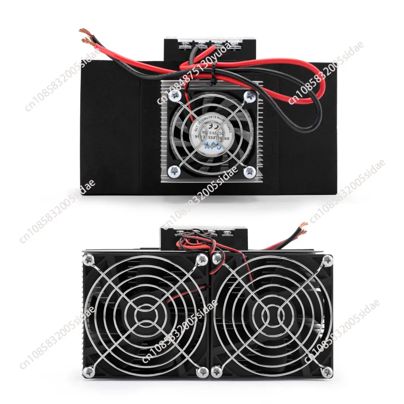 DIY electronic refrigerator electronic air conditioner 12v semiconductor refrigeration film pet cooling air radiator cooler