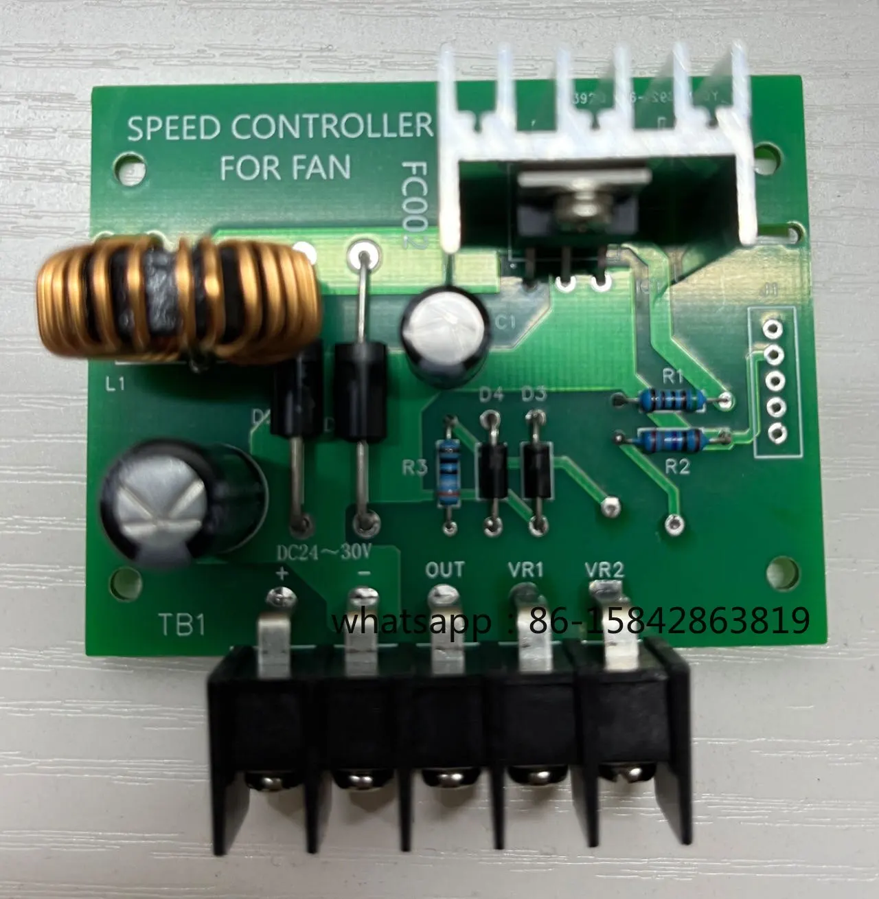 Printing Machine Paper Receiving Fan Speed Control Board/paper Feeding with Air Speed Control Board FC002
