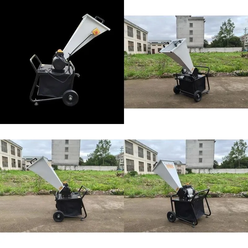 New Miniature Electric Wood Shredder for Branches and Logs