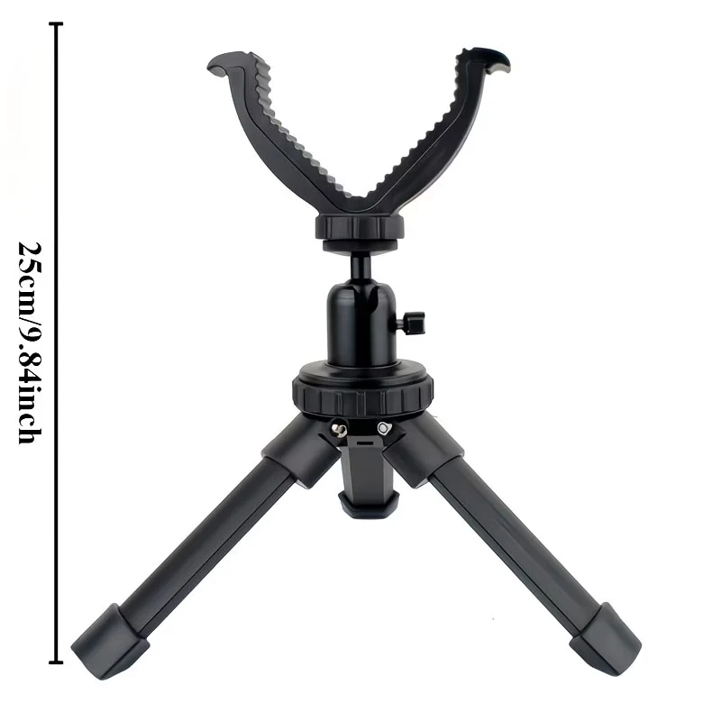 

Portable Mini V-Shaped Tripod Stand, Adjustable Telescopic Legs, Photography Stand