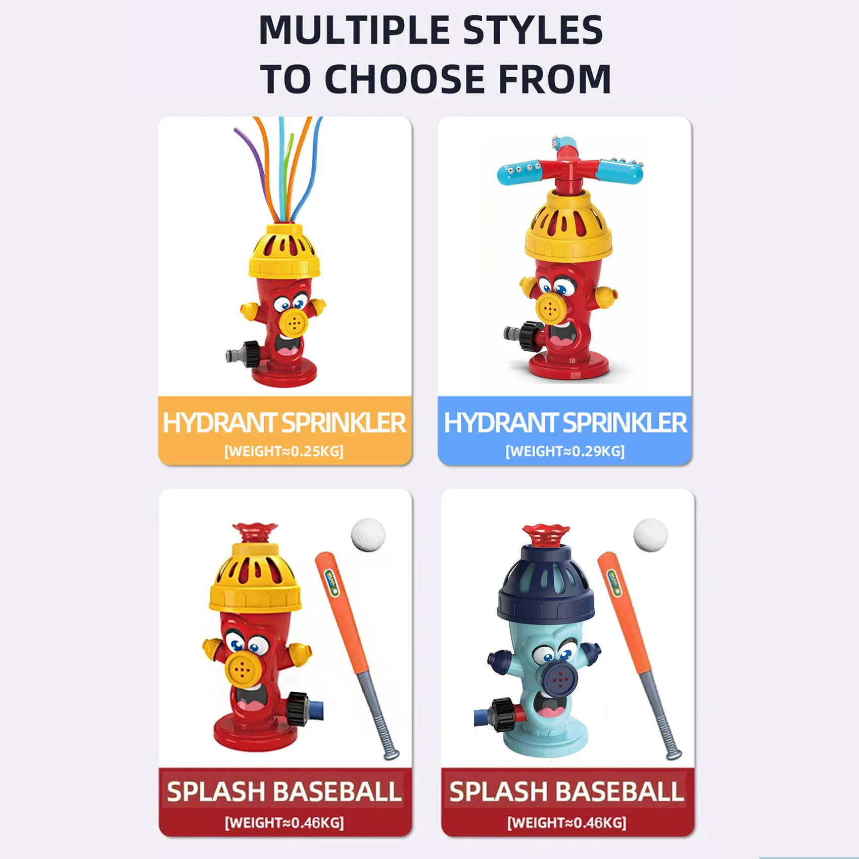 صنبور الرش في الهواء الطلق رذاذ الماء لعبة الفناء الخلفي حديقة ألعاب مياه الصيف ساحة الكرتون سبلاش الرش حمام الطفل لعبة للأطفال