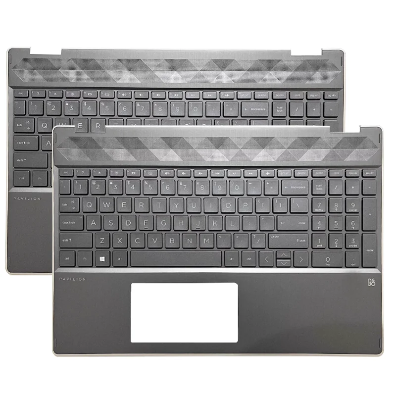 Voor HP Pavilion X360 15-DQ TPN-W140 Nieuwe Laptop Originele met US Verlicht Toetsenbord Palmsteun Bovenste Cover Computer Accessoires Case