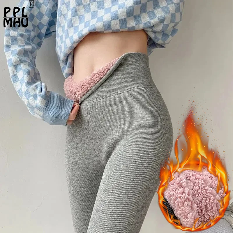 Super Hohe Taille Plus Samt Leggings Frauen Winter Kaschmir Stretch Capris Casual Verdicken Hip Fahrstuhl Dünne Hosen Grund Gym Jogger