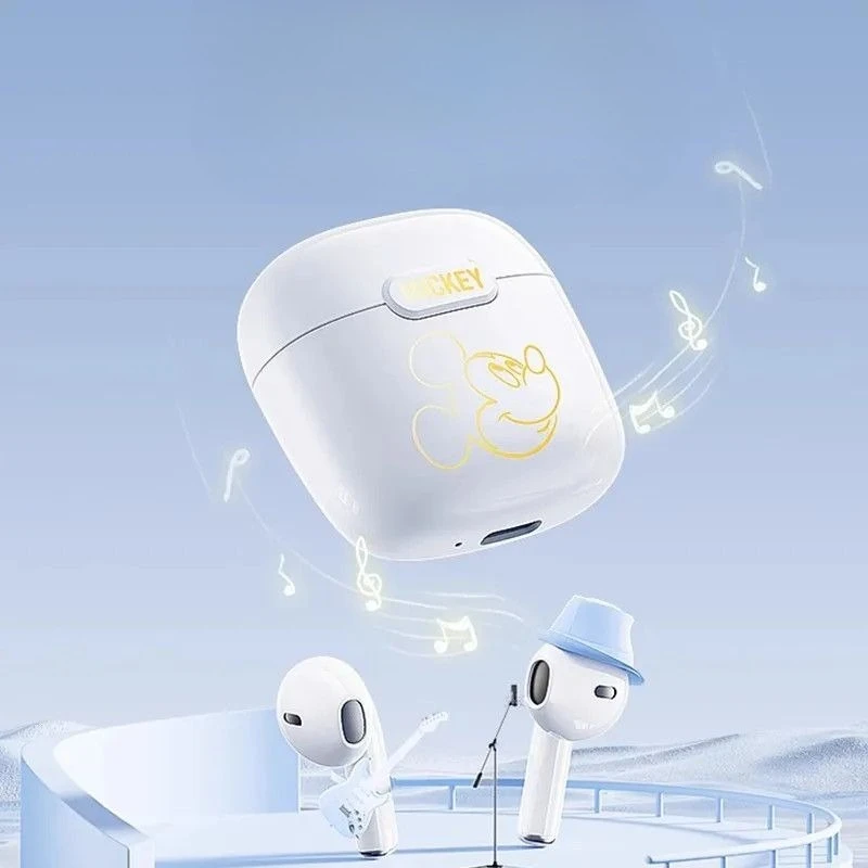 ディズニー漫画かわいいくまのプーさん漫画かわいいワイヤレス Bluetooth ヘッドセット高音質超長バッテリー寿命ヘッドセット