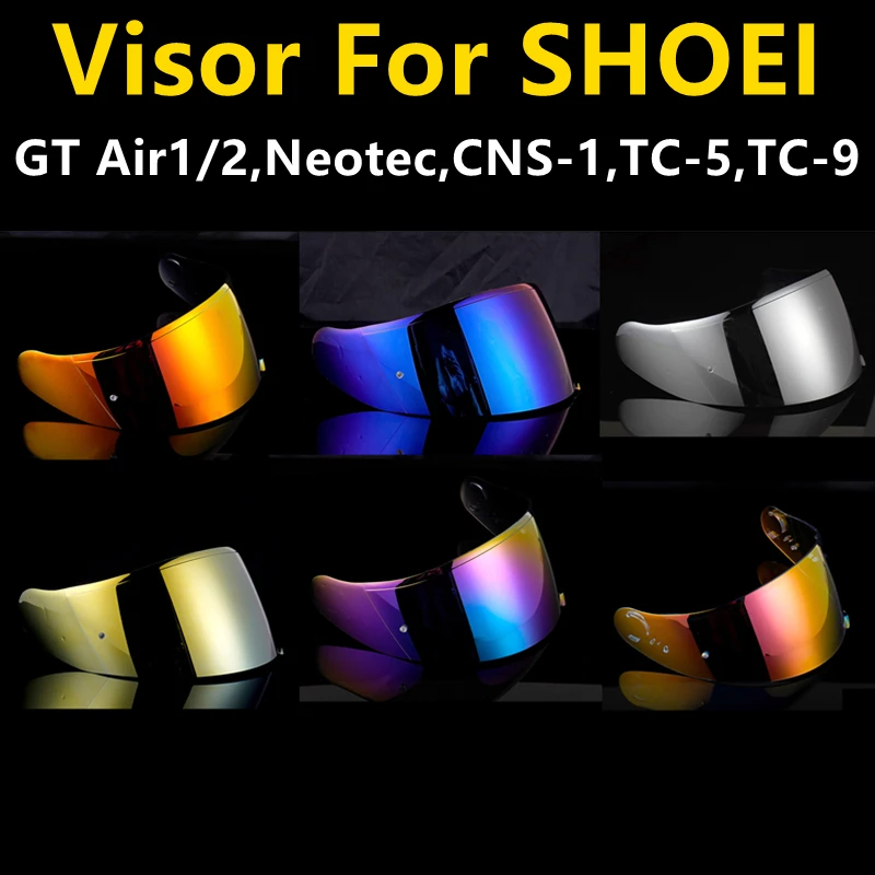 

Helmet Visor for SHOEI GT Air Neotec CNS-1 TC-5 TC-9 GT Air 2 Helmet Shield Uv Cut Casco Moto Face Shield Visera Windshield