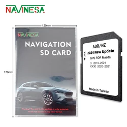 for Mazda 3 CX-30 Vehicle 2019-2021 Update Infotainment system Navigation 2024 SD Card Australia New Zealand Maps Accessories