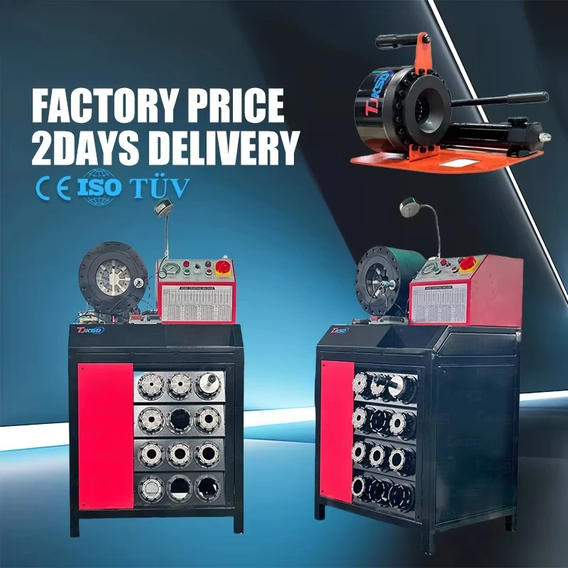 

New CE ISO Certified Portable Excavator Hydraulic Pressing Machine Automatic 2 Inch Dx68 Hydraulic Hose Bearing Gear Pump