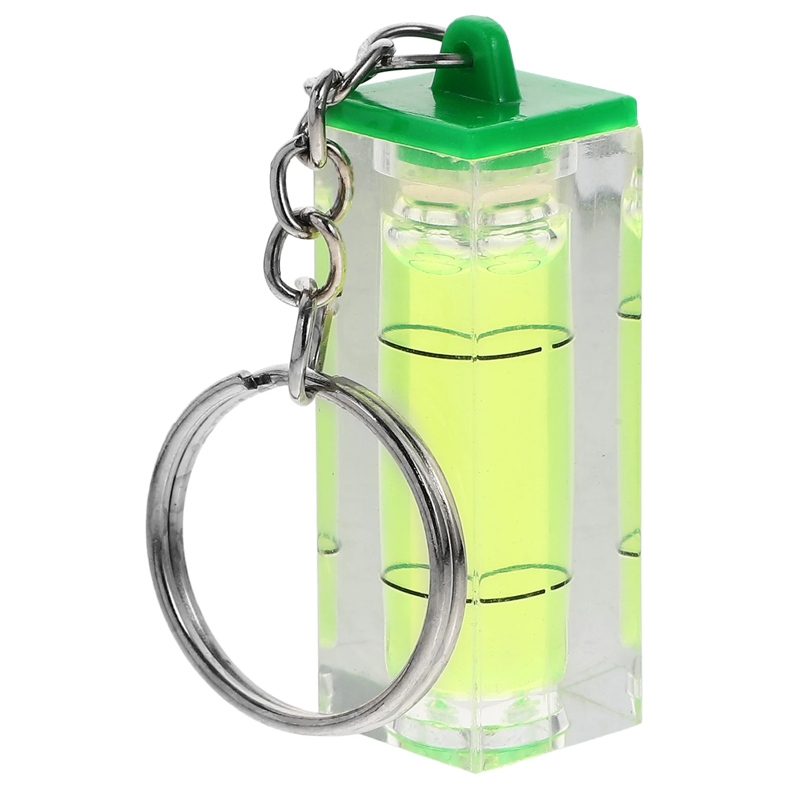 Gantungan Kunci Spirit Level Mini, Alat Pengukur Gelembung Kecil untuk Kunci, Gadget Mini, Gantungan Kunci Pria, Gantungan Kunci Mobil, Rantai Dompet, Level Saku Portabel
