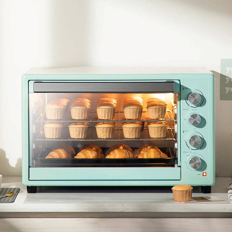 Electric Oven Household Baking Fully Automatic 70L Large Capacity Intelligent Multi-function Pizza Cake Oven Oven