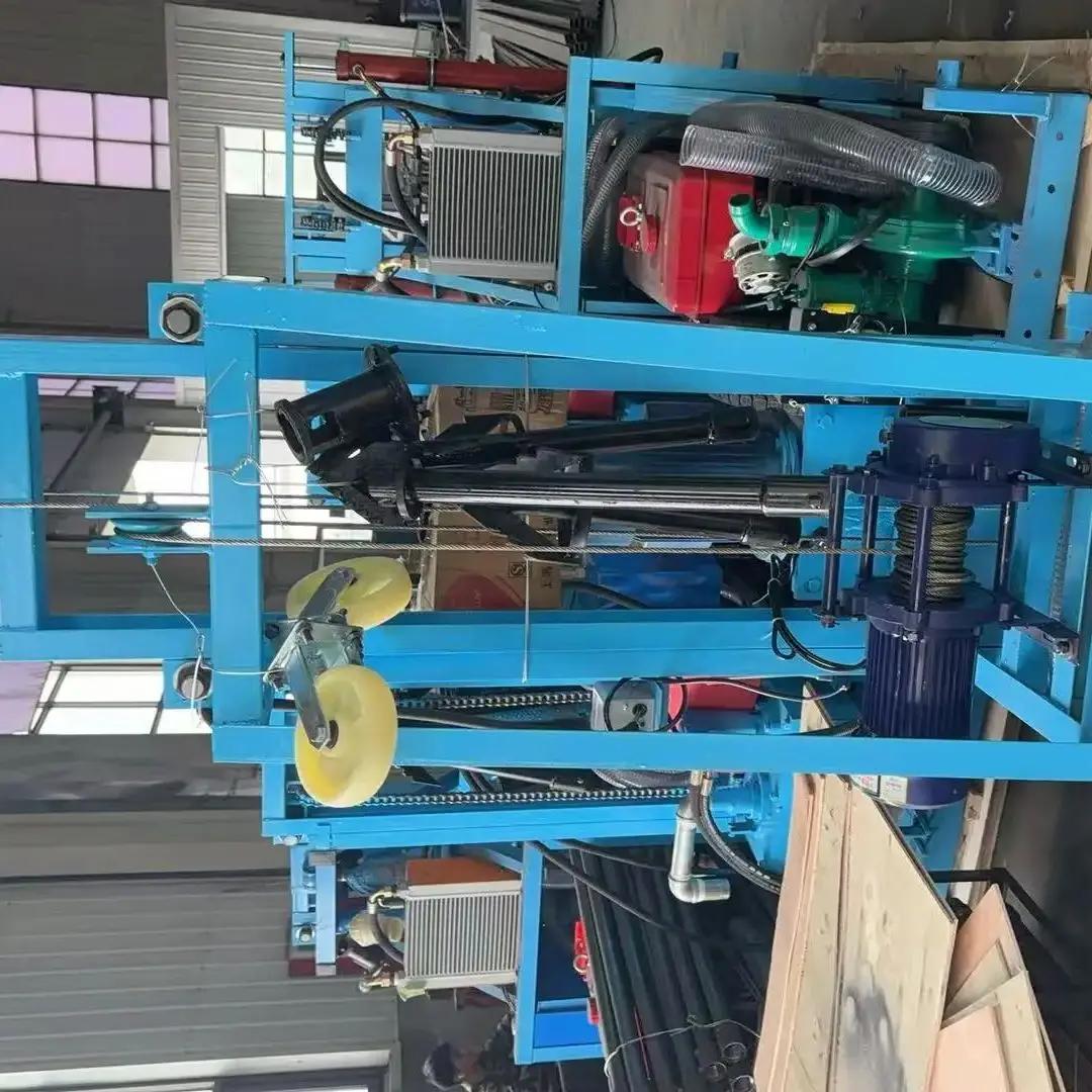 맞춤형 공장 직판 소형 수중 시추기 120미터 전기 가정용 농업용 시추기