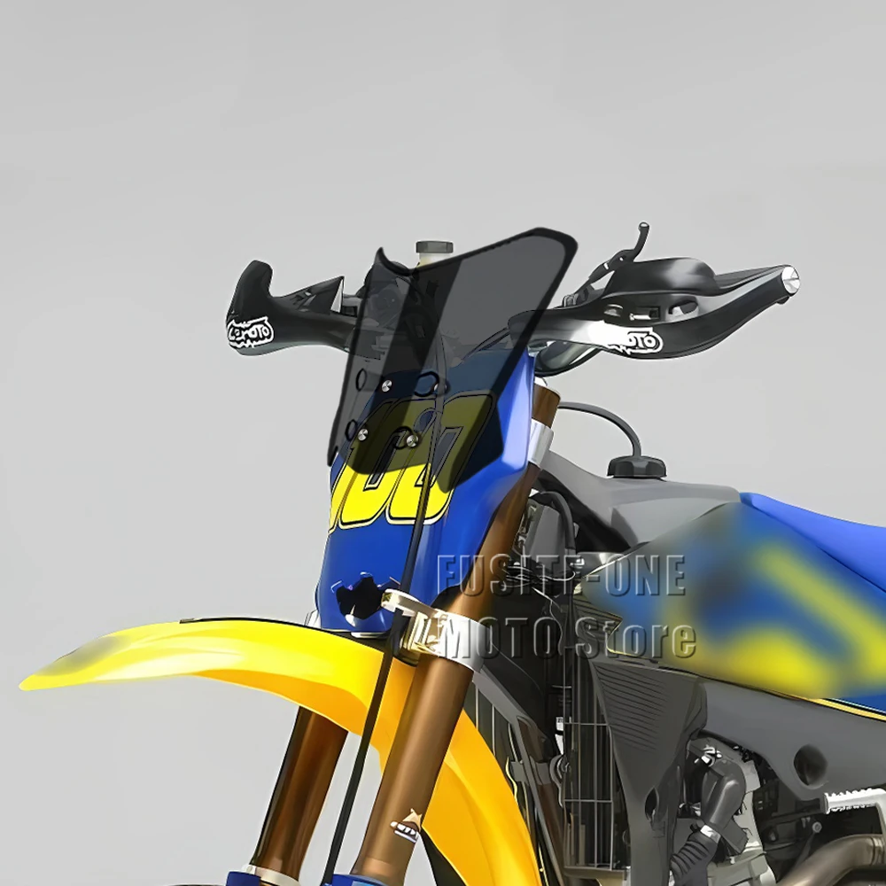 

For Huswana smr 634 eddy seel replica motorcycle adventure windshield extension style Windscreen Wind Deflector Screen