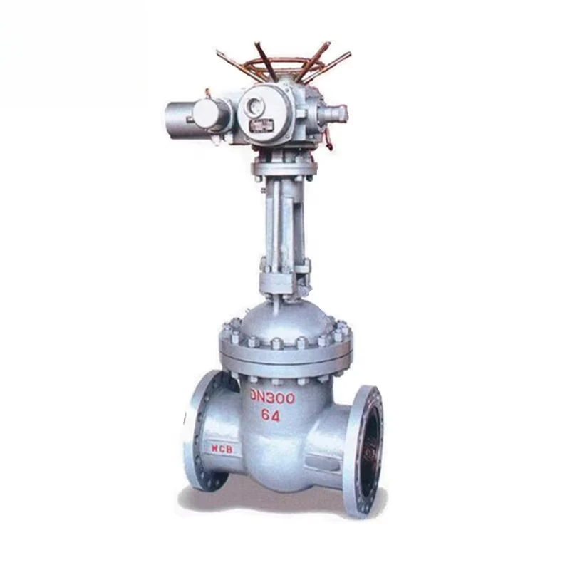 

Z941H-16C/Z941H-25C/Z941H-40C/Z941H-63C PN16 Stainless Steel Disc WCB Electric Cuniform Gate Valves With Electric Actor Platform