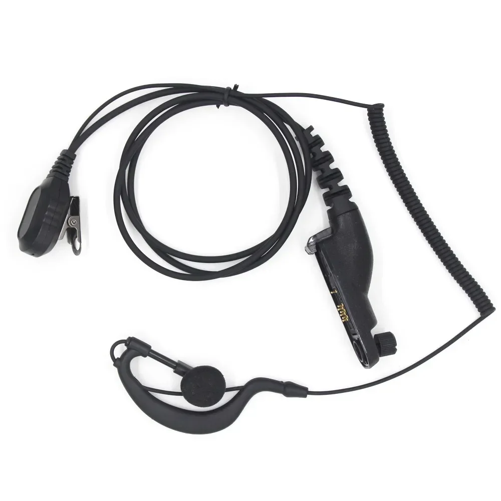 G-Shape Earpiece Headset MIC for Motorola MTP6550 MTP850S XIR P8268 P8200 APX4000 APX2000 APX6000 DP4800 DP3400