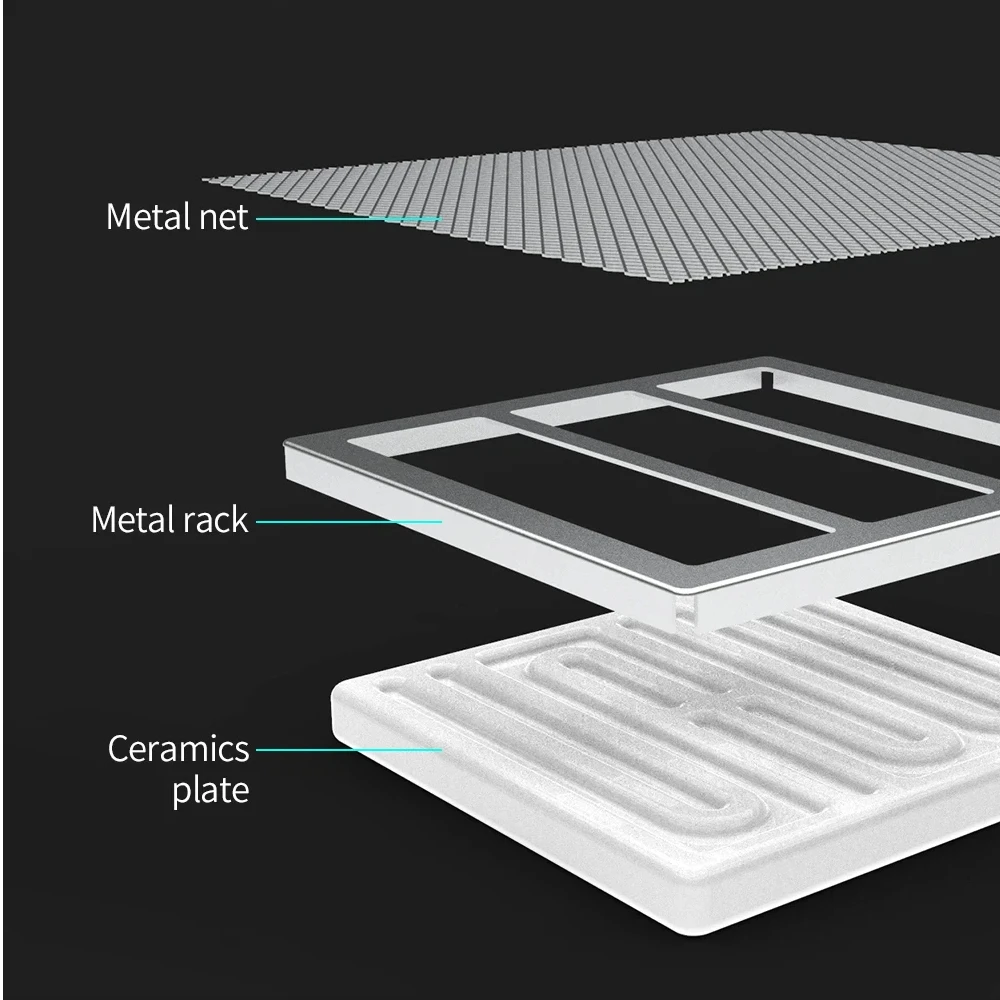 YIHUA 853A 220 V Digitale Vorheizen Lötstation High Power ESD BGA Rework Station PCB Entlöten IR Vorwärmen
