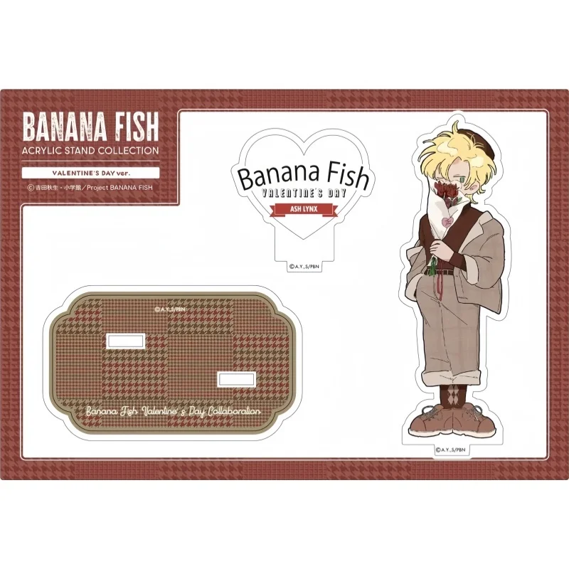BANANA FISH Acrylic Stand Figure Model Holder Cartoon Anime Cartoon Characters Desk Decor Gift Fans Collection 10cm Keychains